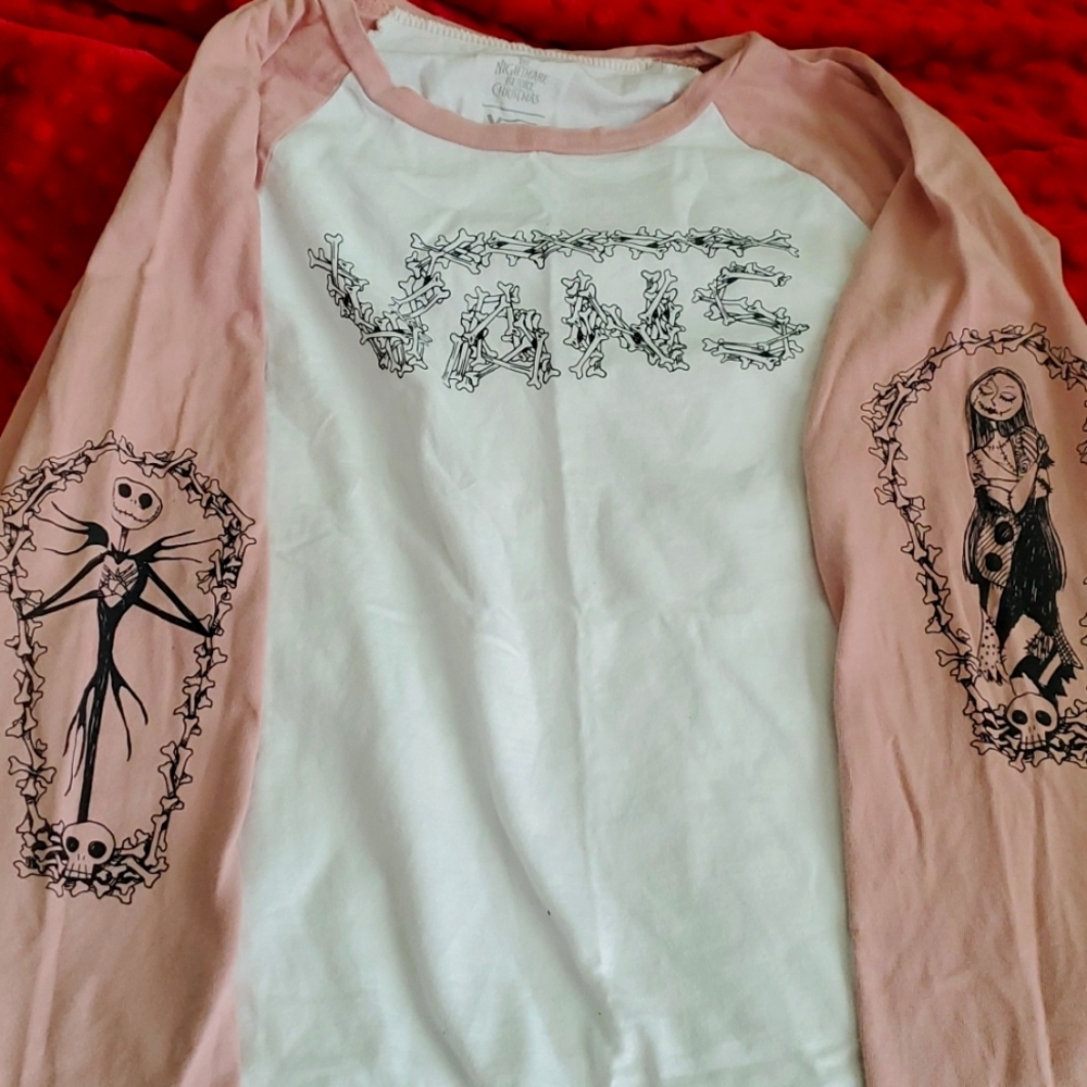 Vans x Nightmare before Christmas baseball tee